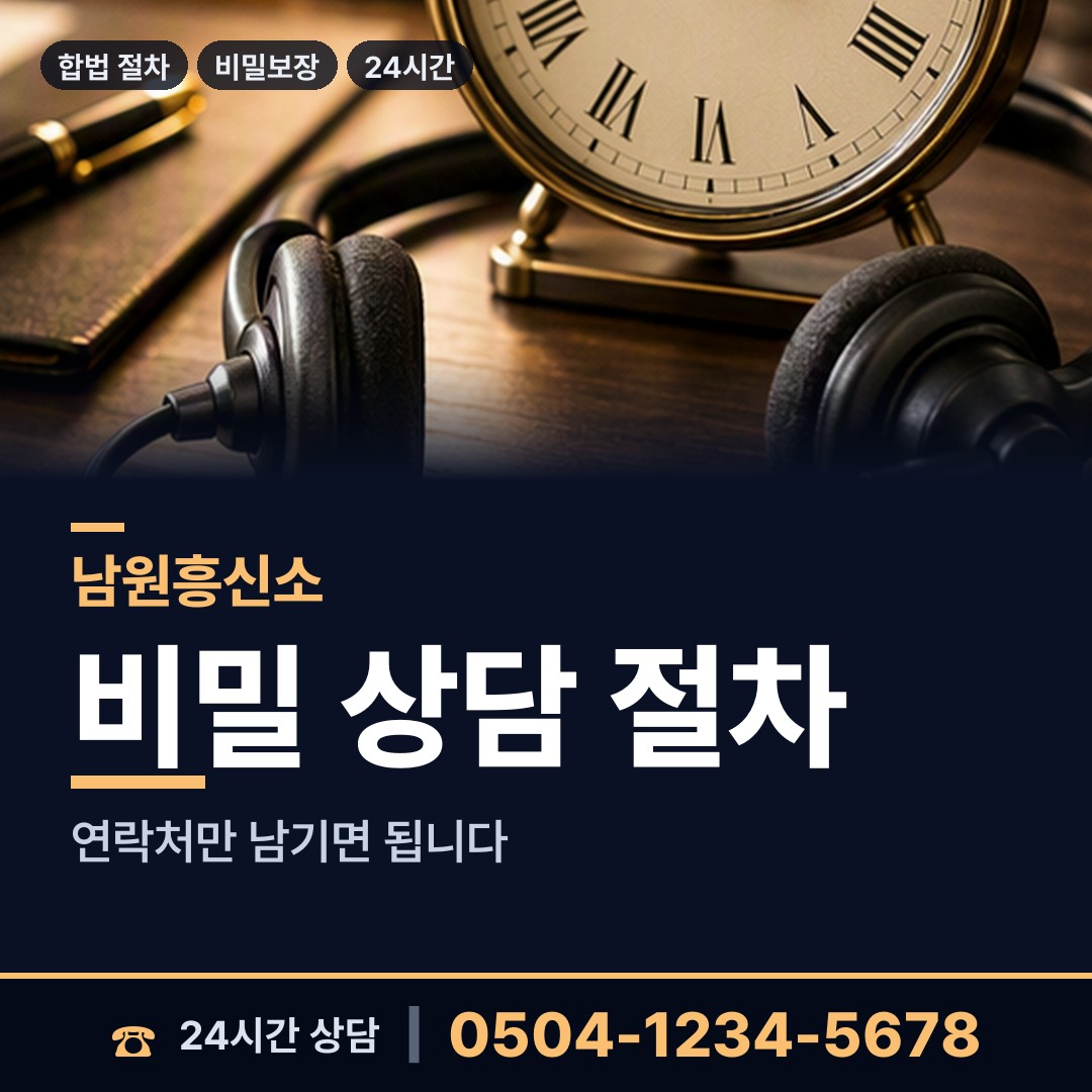 남원 동충동 민간조사업체 상담 안내